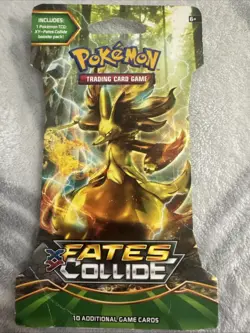 Pokemon (1) XY Fates Collide Sleeved Booster Pack New Sealed 820650801143 - Image 1