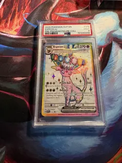 PSA 9 Espeon ex SVP175 Sv: Scarlet & Violet Promo Card Holo - Image 1