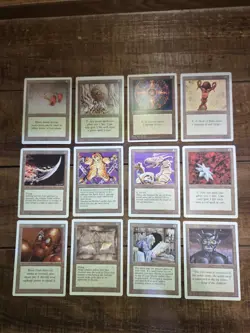 Magic The Gathering 12 Card Lot LP NM - Image 1