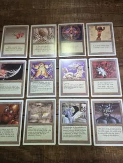 Magic The Gathering 12 Card Lot LP NM - Image 2