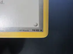 ITEM FINDER TRAINER POKEMON CARD 74/102 BASE SET NON HOLO NEVER PLAYED EX+ NM- - Image 2