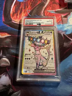 PSA 10 Espeon ex SVP175 Sv: Scarlet & Violet Promo Card Holo - Image 1