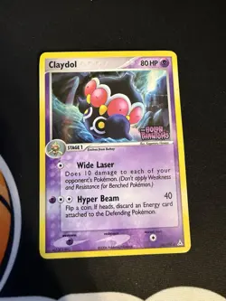Claydol 38/110 Stamped Promo EX Holon Phantoms Pokemon TCG Holo Uncommon Card - Image 1
