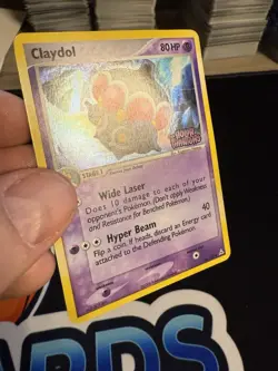 Claydol 38/110 Stamped Promo EX Holon Phantoms Pokemon TCG Holo Uncommon Card - Image 2