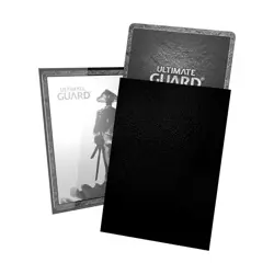 Ultimate Guard Katana Sleeves Katana Japanese Card Sleeves - Black (60) New - Image 2