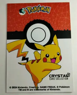 Charizard Shadow Crystal Card Collection #1 Gold Flame Holo 2024 Full Art Rare - Image 5