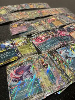 Pokemon EX Card Lot 215+ OFFICIAL TCG English Cards !!! Near Mint Condition - Image 2