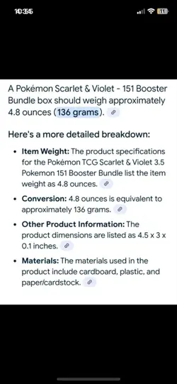 Pokemon Pokemon 151 Scarlet Violet Booster Bundle "HEAVY " New Sealed - Image 2