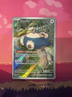 Pokemon Card Snorlax Black Star 051 Not SEALED 151 Near Mint - Image 1