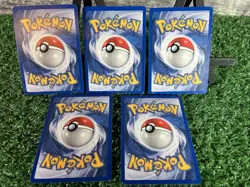 Pokemon Chikorita Neo Genesis X5 Card Lot 1st Edition NM-LP Ships Free! - Image 5