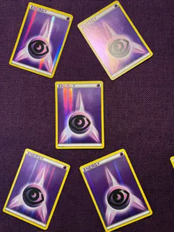 Lot Of 10 Pokemon Psychic Energy Cards no nos: 5 Reverse Holo 2011 + 5 Reg 2013 - Image 2