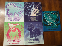 Lot of 5 Pokemon TCG Player's Guide Books - 4 Scarlet & Violet, 1 Sword & Shield - Image 1