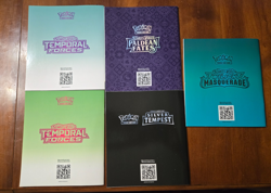 Lot of 5 Pokemon TCG Player's Guide Books - 4 Scarlet & Violet, 1 Sword & Shield - Image 2