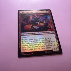 Casey Jones, Jury-Rig Justiciar TMNT MTG Foil U0087 - Image 2