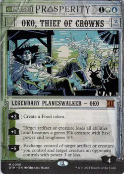Oko, Thief of Crowns - Outlaws of Thunder Junction: Breaking News - (50) NM - Image 1