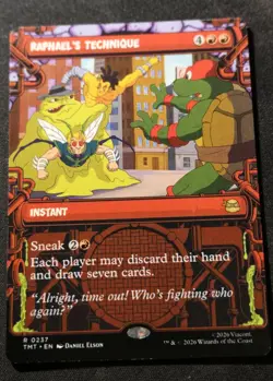 Raphael's Technique - Showcase - TMT - NM - EN - 0237 - Image 1