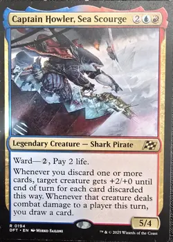 “MTG Captain Howler Commander Deck – Pirate Aggro, Discard Engine EDH - Image 1