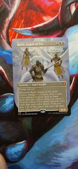 Magic: The Gathering Battle Angels of Tyr Mythic Borderless #370 CMD Baulder's.. - Image 1