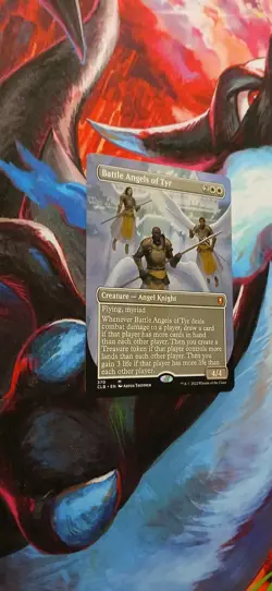 Magic: The Gathering Battle Angels of Tyr Mythic Borderless #370 CMD Baulder's.. - Image 2