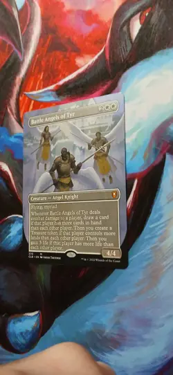 Magic: The Gathering Battle Angels of Tyr Mythic Borderless #370 CMD Baulder's.. - Image 3