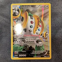 Pokemon Regigigas XY82 Full Art Promo Holo Basic Card HP130 Gigas Punch - Image 1