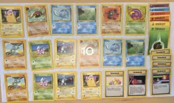 1999-2000 Pokemon Cards. 16 CARDS PLUS 6 TRAINERS PLUS 6 ENERGY - Image 1