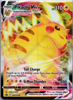 Pikachu Vmax SWSH286 - Pokemon TCG SWSH Black Star Promos - Promo (NM) - Image 1
