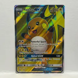 2017 Pokemon Raichu GX SM90 Promo Sun & Moon - Image 1