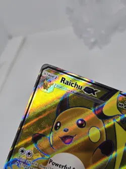 2017 Pokemon Black Star Promo - SM90 - Raichu GX Full Art, See 📷📸 - Image 3