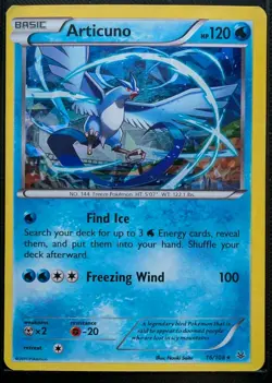 Articuno 16/108 XY - Roaring Skies Cracked Ice Holo Rare Pokemon Card - Image 1