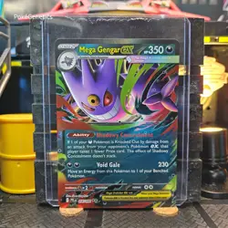Mega Gengar ex Phantasmal Flames Holo Pokemon TCG 056/094 Ultra Rare - Image 1