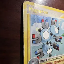 Pokemon Magneton EX Legend Maker Reverse Holo Rare HP Crease - Image 5