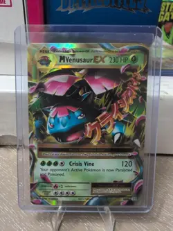 Pokemon TCG M Venusaur EX XY Evolutions 2/108 Mega Holo Rare Near Mint - Image 2