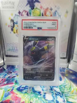 Umbreon V SWSH203 Pokemon SW&SH Black Star Promo - PSA 9 - MINT - Image 1