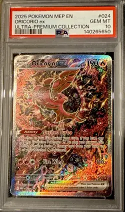 2025 Pokemon Oricorio Promo 024 PSA 10 Gem Mint - Image 1