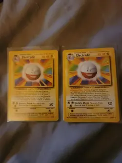 Pokemon TCG Electrode Base Set 21/102 Regular Unlimited Rare - Image 1