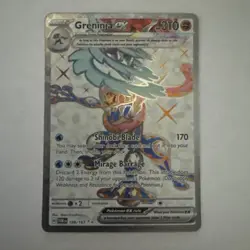 Pokemon TCG Greninja EX 198/167 Full Art Ultra Rare Holo Twilight Masquerade NM - Image 1