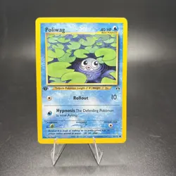 1st Edition Poliwag 62/75 - Neo Discovery Pokemon Vintage - Near Mint -j - Image 1