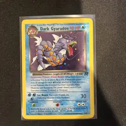 Dark Gyarados 8/82 Team Rocket Vintage Holo Unlimited Pokemon TCG - Image 1