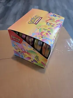 Pokemon 151 Mini Tin Display Scarlet Violet Sealed 10 Tins From DISTRIBUTION 820650863066 - Image 4