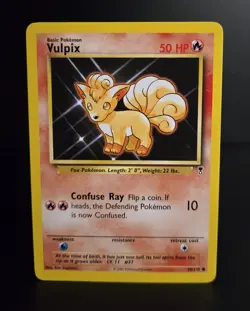 Pokemon TCG - VULPIX - 98/110 - UNLIMITED - LEGENDARY COLLECTION (2002) - LP/NM - Image 1