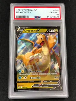 Pokemon 2022 Dragonite V 049/078 PSA 10 ! - Image 1