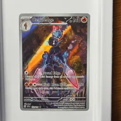 Pokemon Ceruledge 197/191 SV08 Surging Sparks Illustration Rare Holo HP 140 - Image 1