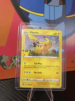 Pikachu SWSH039 General Mills Promo 2020 Holo Rare Holo Pokemon TCG Card NM - Image 3