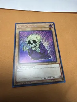 Yugioh Skull Servant BLMM-EN002 Secret Rare 1st Ed NM - Image 1