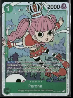 Legacy of the Master #OP12-034 Perona - Image 1