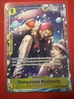 One Piece CCG Donquixote Rosinante TR Legacy of The Master OP12-108 Alt Art NM - Image 1