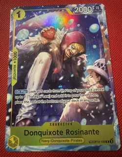 One Piece CCG Donquixote Rosinante TR Legacy of The Master OP12-108 Alt Art NM - Image 2
