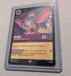 Disney Lorcana Dumbo Ninth Wonder of the Universe 45/204 EN 9 Normal Non-Foil - Image 1