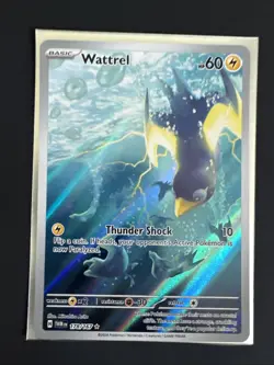 Pokemon TCG Wattrel 178/167 Twilight Masquerade Illustration Rare NM/M - Image 1